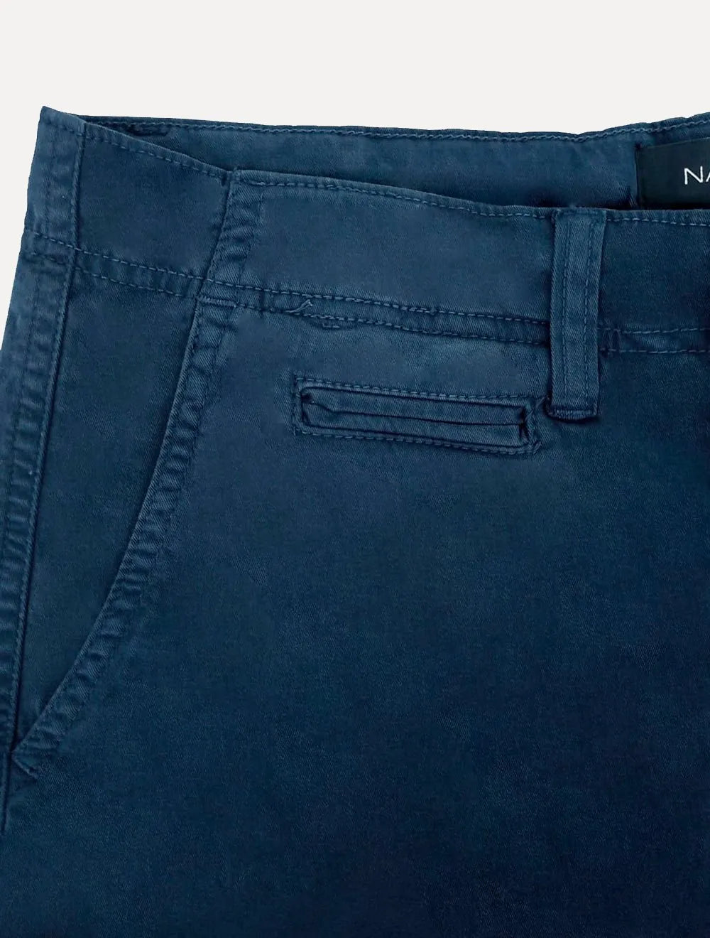 Bermuda Nautica Masculina Sarja Azul Marinho