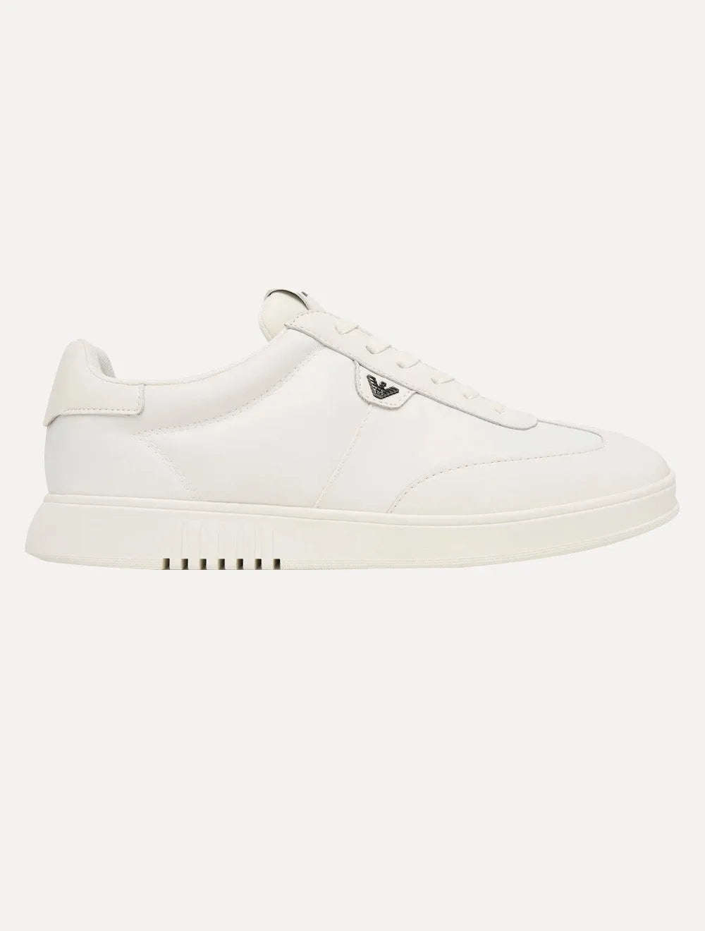Tênis Empório Armani Masculino Nylon Logo Águia Branco