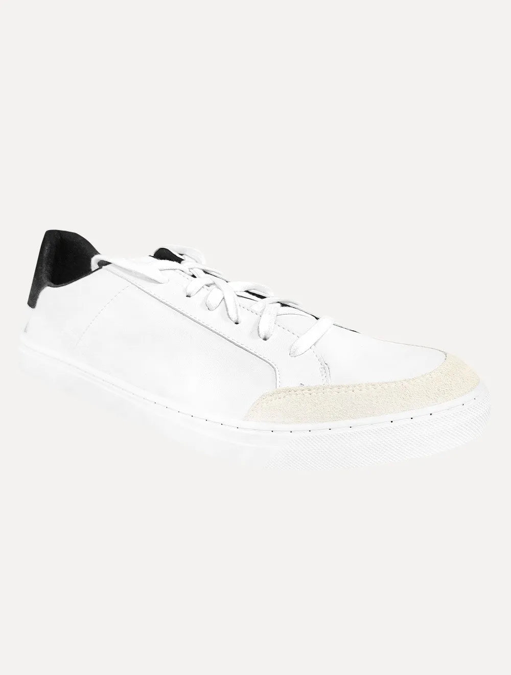 Tênis Nautica Masculino SL Couro Preto/Branco