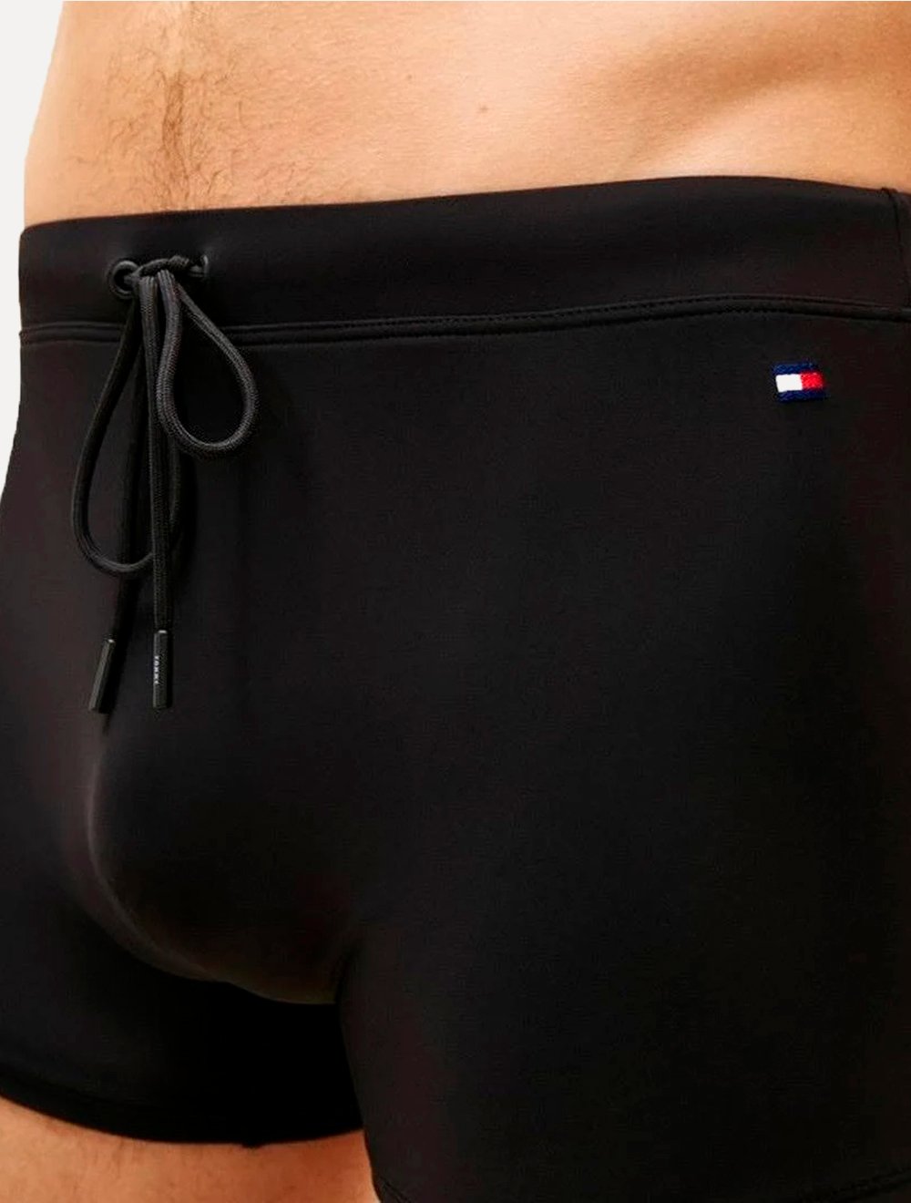 Sunga Tommy Hilfiger Masculina Trunk Logo Preta