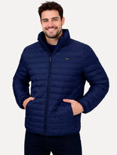 Jaqueta Calvin Klein Masculina Puffer Waterproof Azul Marinho