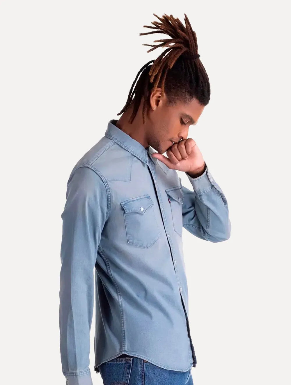 Camisa Levis Masculina Jeans Classic Western Standard Clara