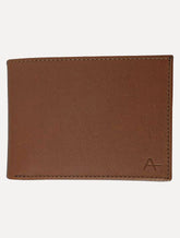 Carteira Aramis Masculina Couro Microprint Brass Caramelo