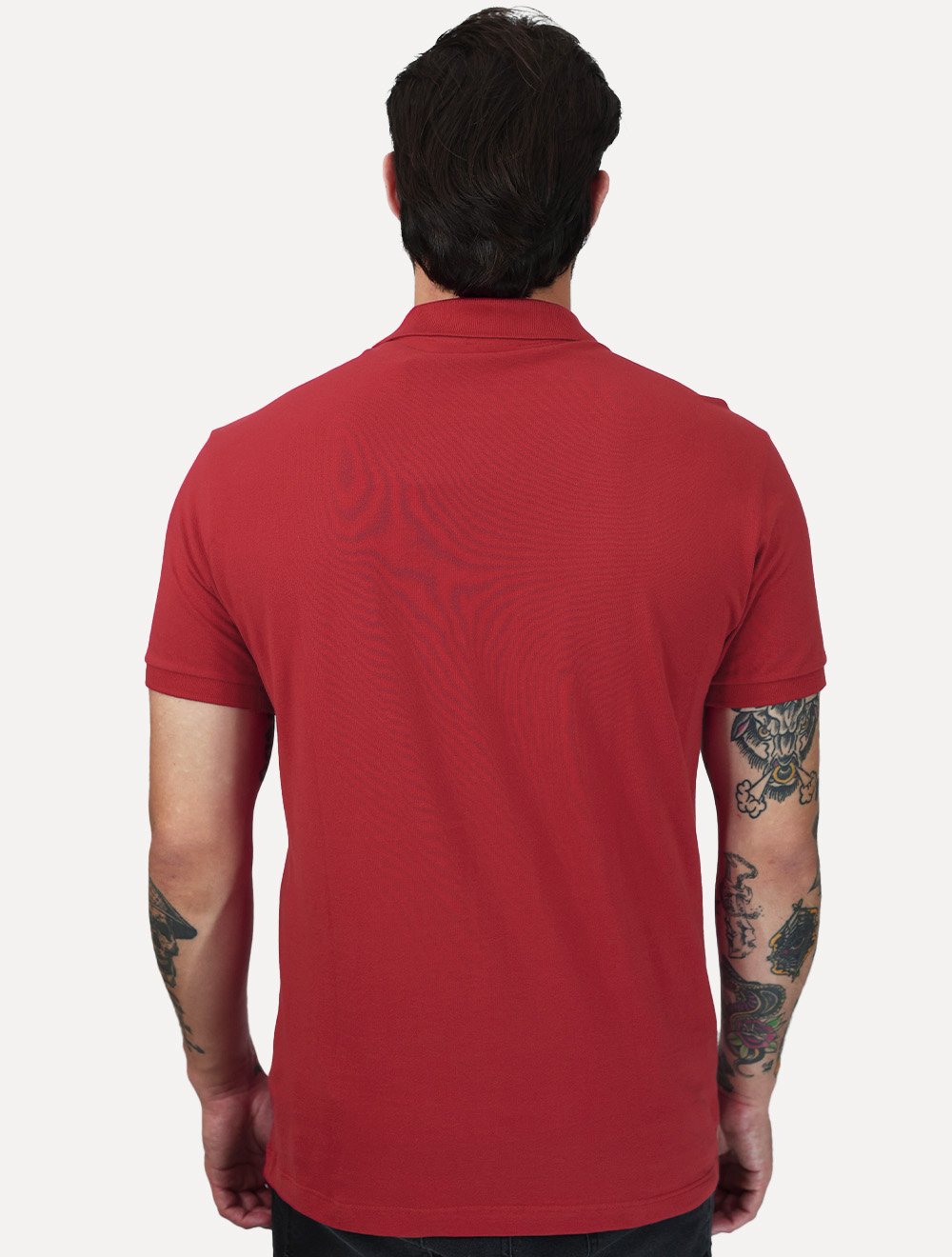 Polo Aramis Masculina Piquet Inner Detail Light Logo Vermelho