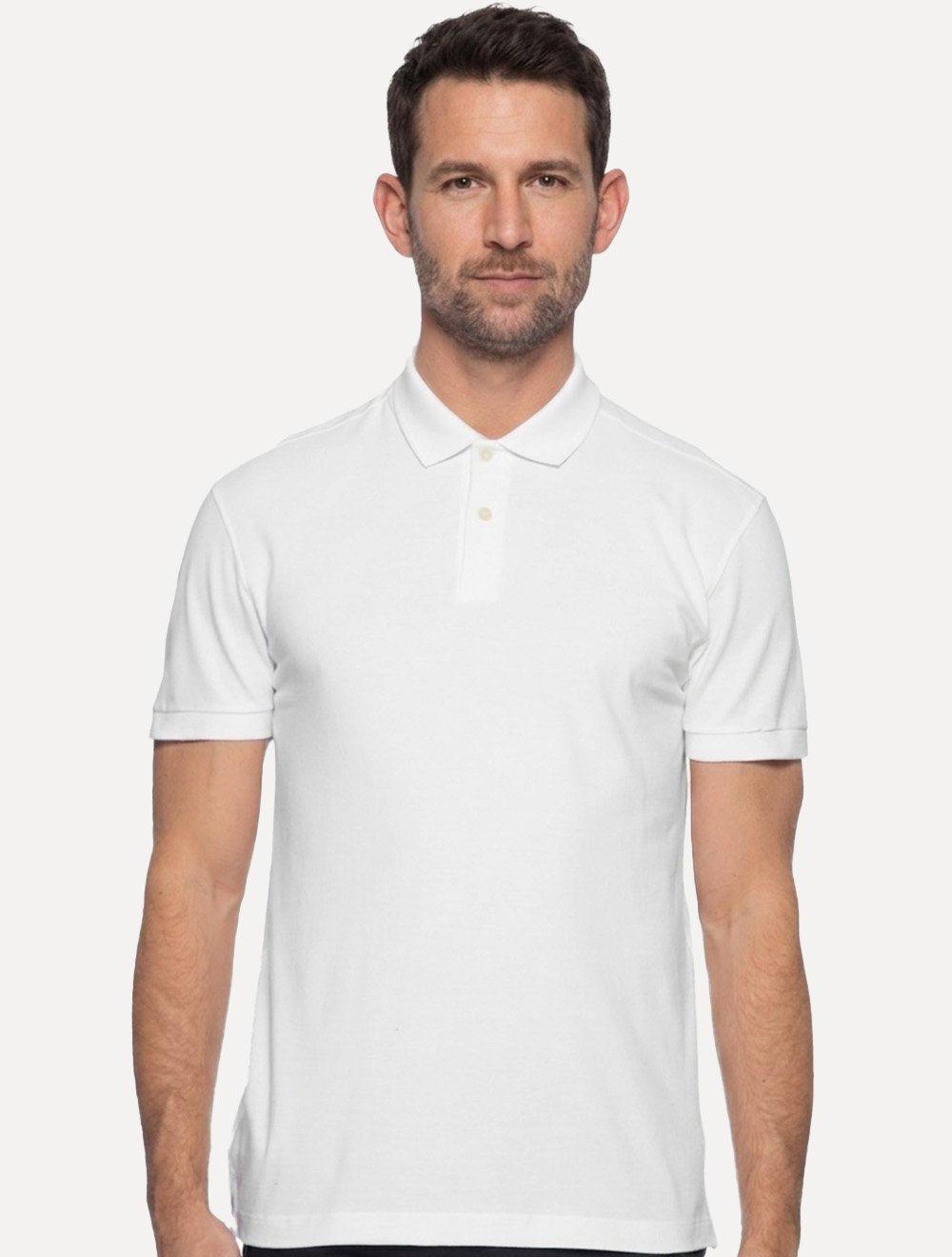 Polo Aramis Masculina Regular Basic Piquet Surton Mono Logo Branca