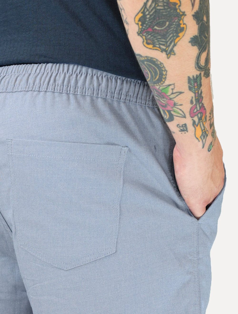 Bermuda Reserva Masculina Casual Navy Azul