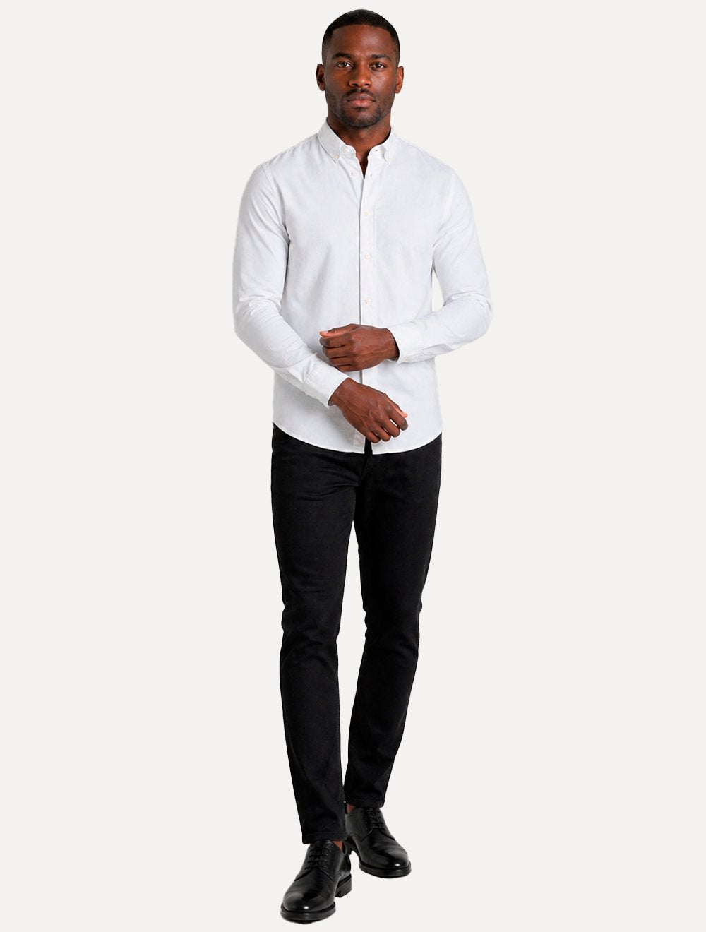Camisa Aramis Masculina Slim Oxford Planalto Branca