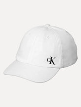 Boné Calvin Klein Jeans 6 Gomos CK Branco