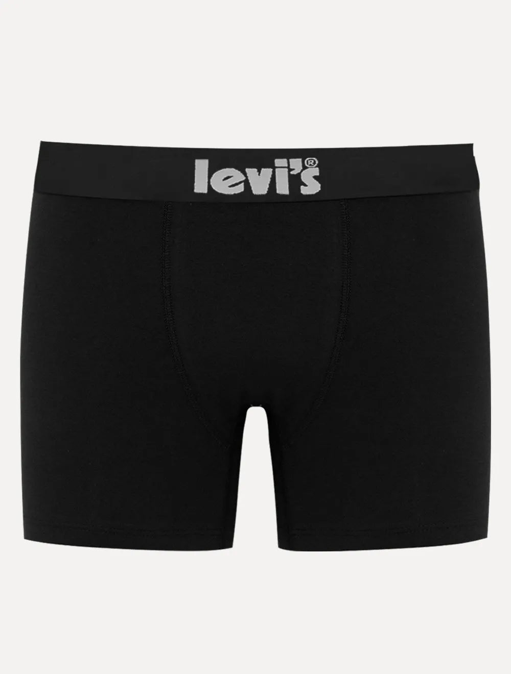 Cuecas Levis Boxer Brief Poster Azul Marinho Preta Pack 2UN