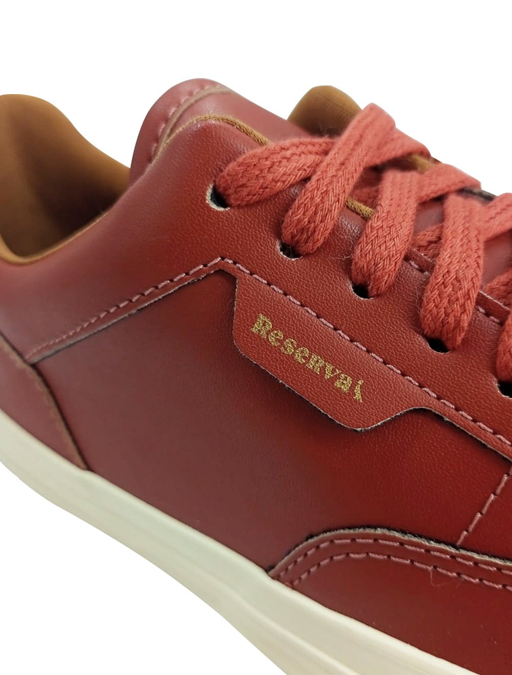 Tênis Reserva Masculino Square Cáqui/Terracota