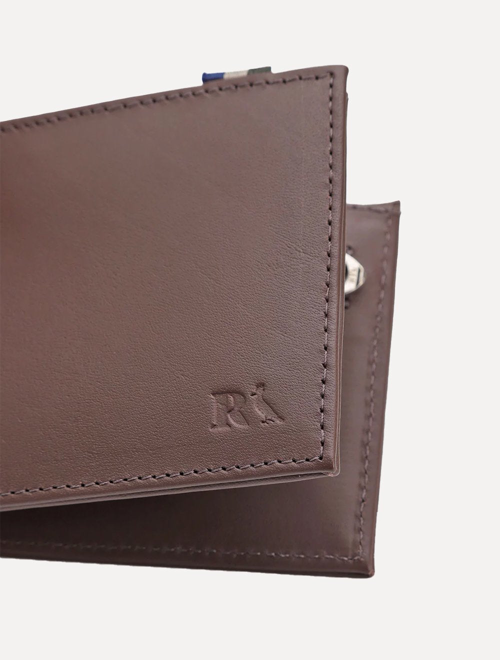 Carteira Reserva Masculina Couro Columbia Marrom