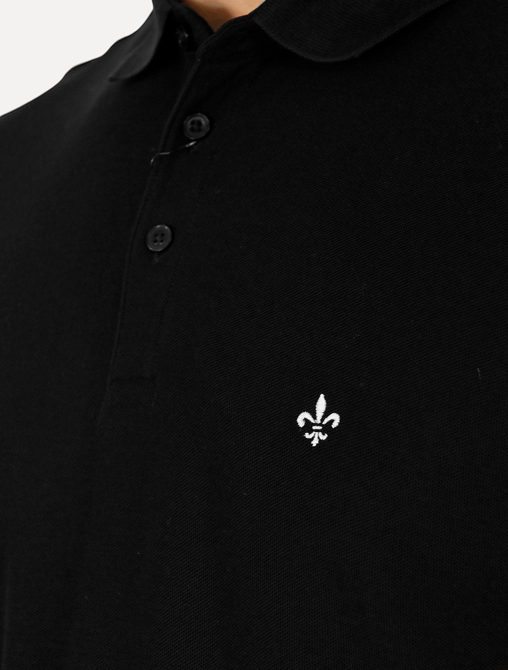 Polo Dudalina Masculina Piquet Comfort Pima Preta