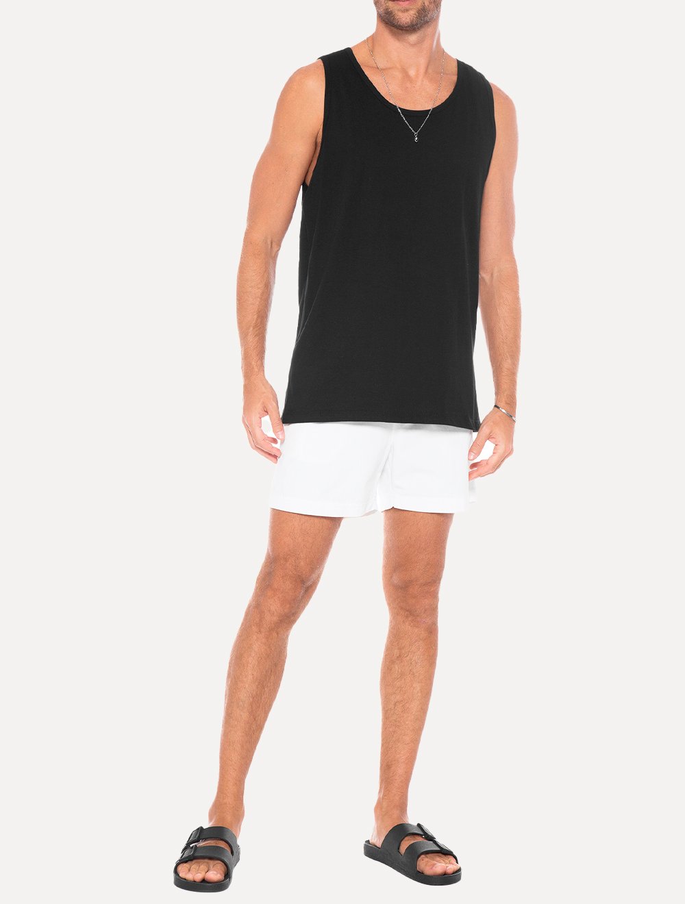 Regata Calvin Klein Swimwear Masculina Classic Preta