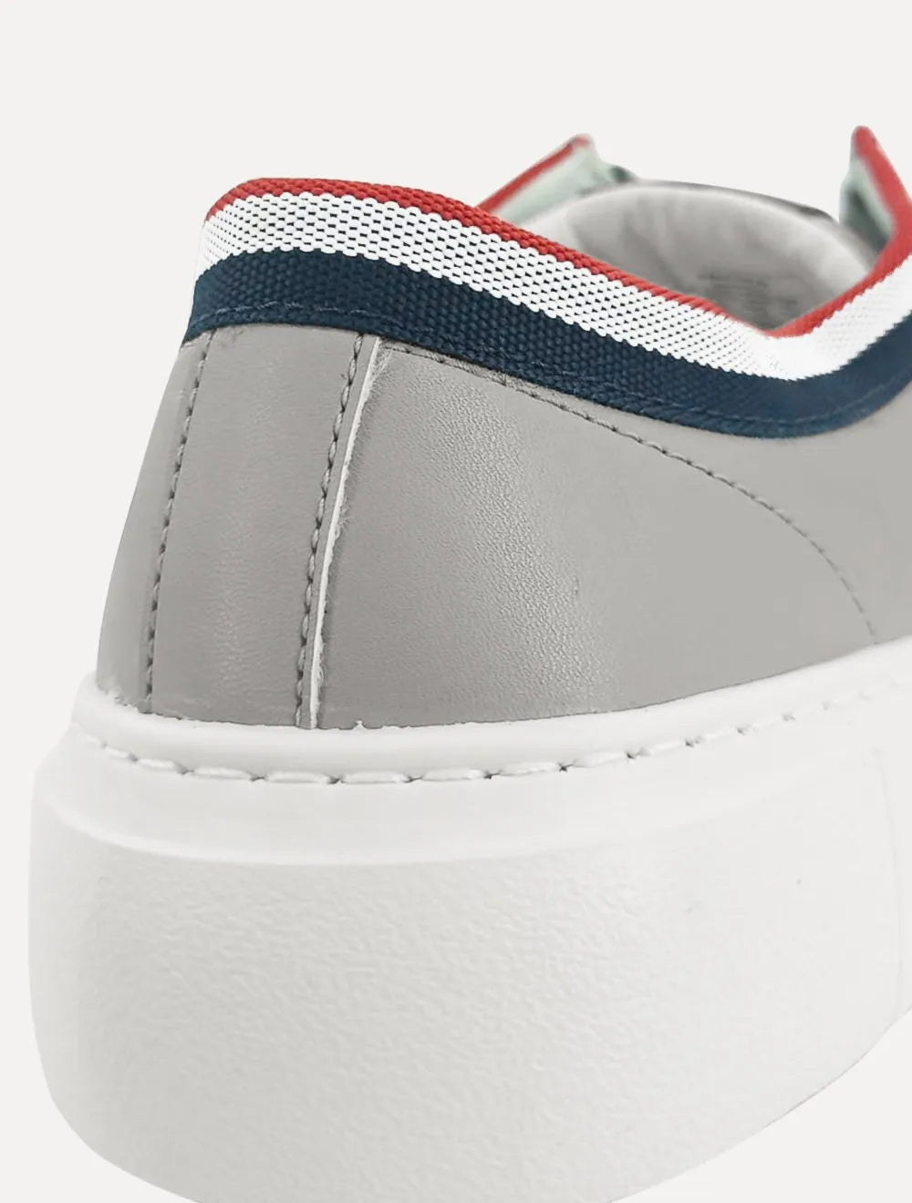 Tênis Nautica Masculino Firenze Listrado Cinza