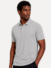 Polo Aramis Masculina Basic Piquet Mono Chumbo