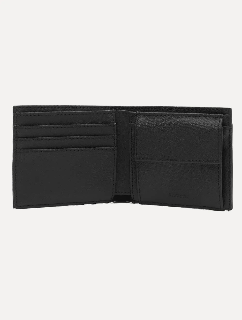 Carteira Lacoste Masculina Classic Medium Folding Preta