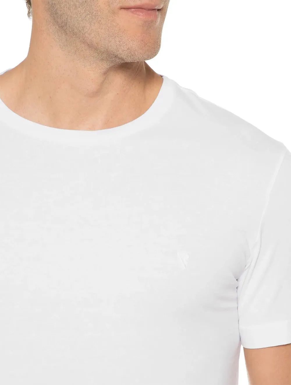 Camiseta VR Masculina Crewneck Basic Branca