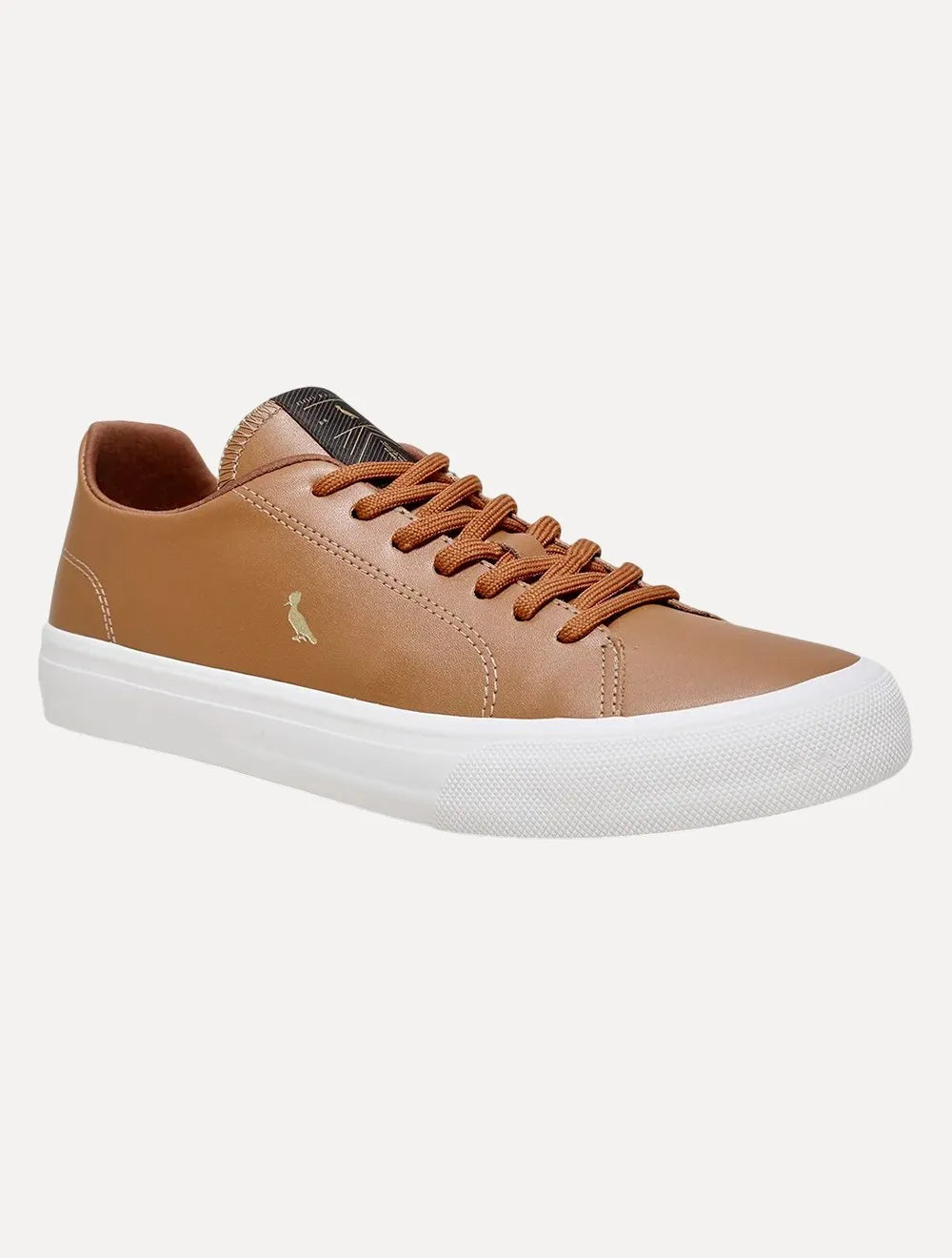 Tênis Reserva Masculino Goodfield Marrom Claro
