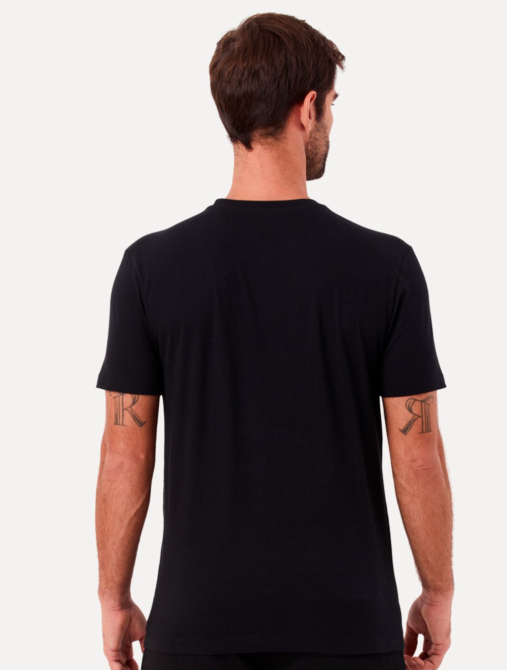 Camiseta Original Penguin Masculina Regular Logo Points Preta