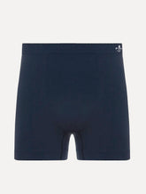 Cueca Dudalina Boxer Seamless Logo Azul Escuro 1UN 96.02.0005 48