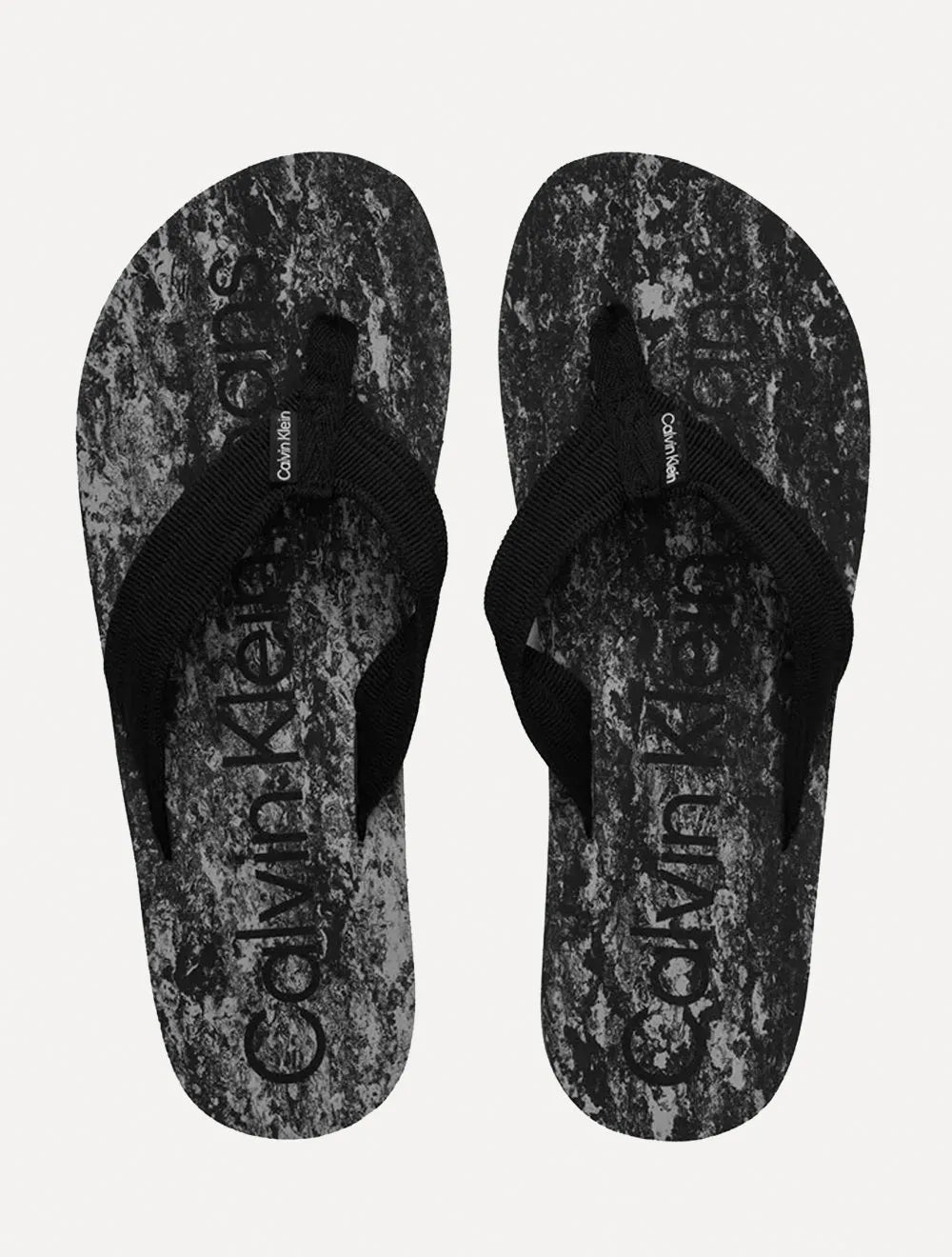 Chinelo Calvin Klein Jeans Masculino Cadarço Basic Preto