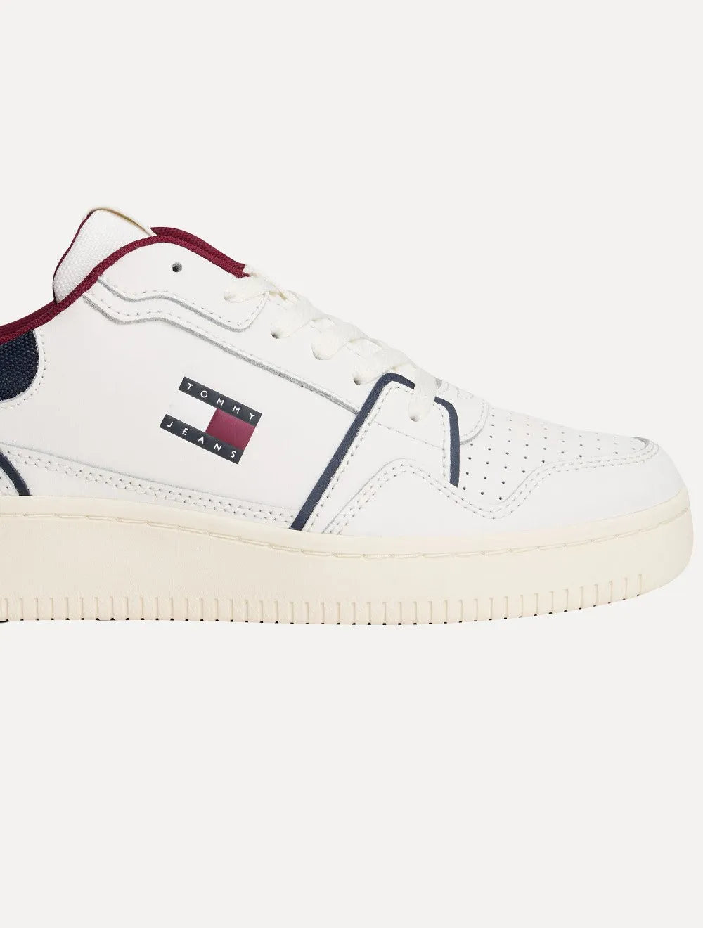 Tênis Tommy Jeans Masculino Retro Basket Branco