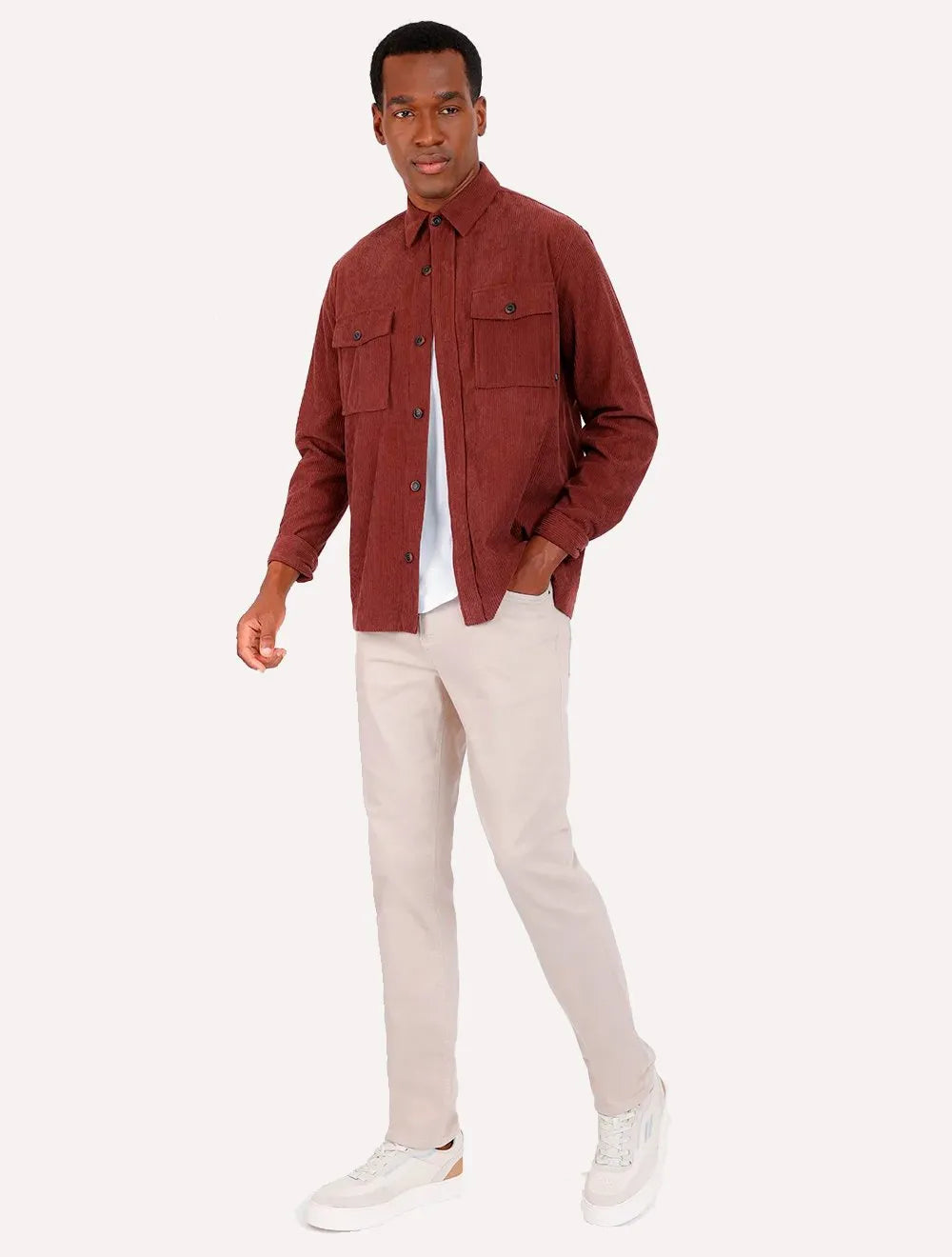 Tênis Aramis Masculino Couro Legacy Elevate Off-White