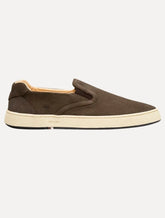 Tênis Osklen Masculino Slip On Bossanova Texture Marrom