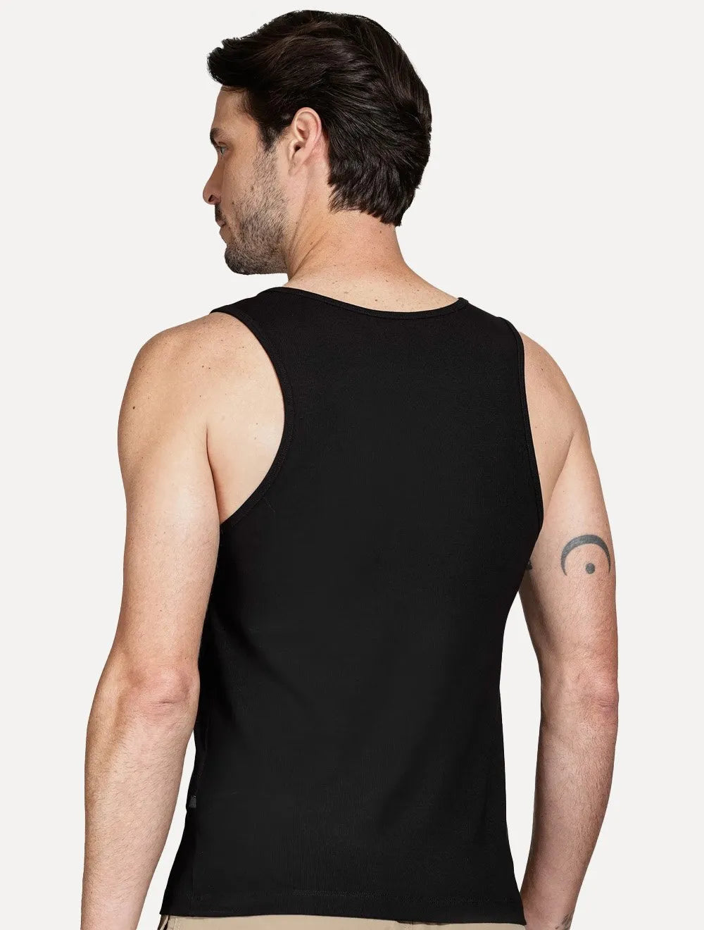 Regata Aramis Masculina Regular Comfort Ribana Lisa Preta