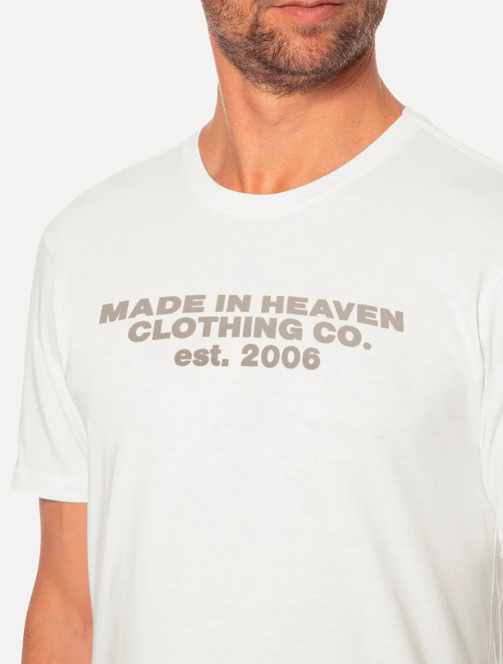 Camiseta John John Masculina Regular Made In Heaven Off-White