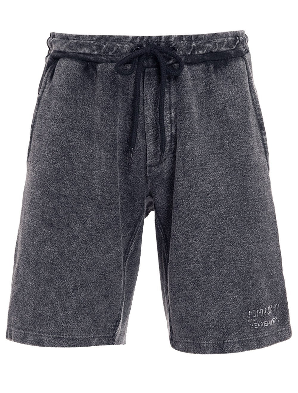 Bermuda John John Moletom Masculina Torino Preto Mescla