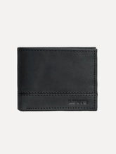 Carteira Levis Masculina Couro ID Bifold Texture Preta