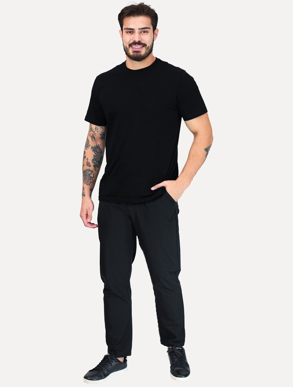 Calça Dixen Masculina Adaptive com Regulagem no Cós Azul Marinho
