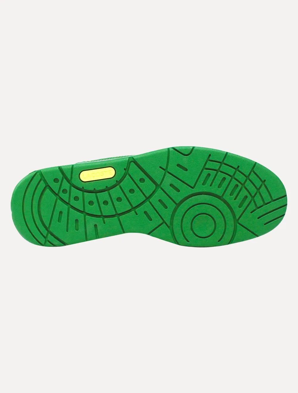 Tênis Lacoste Masculino Couro T-Clip Colour Block Trainers Branco/Verde