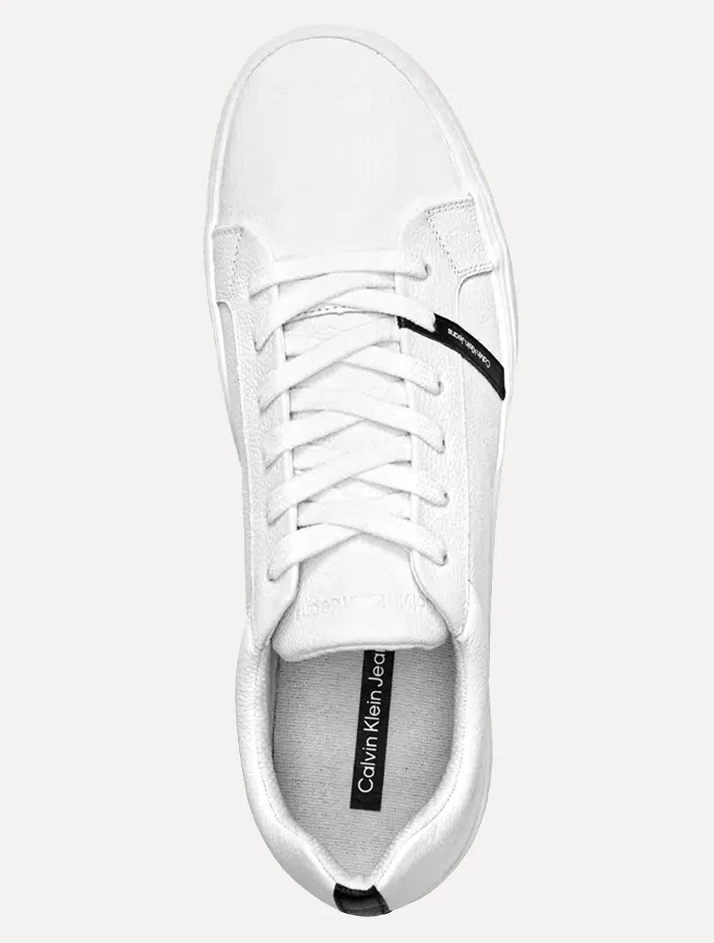 Tênis Calvin Klein Jeans Masculino Baixo Skate Floater Sash Branco