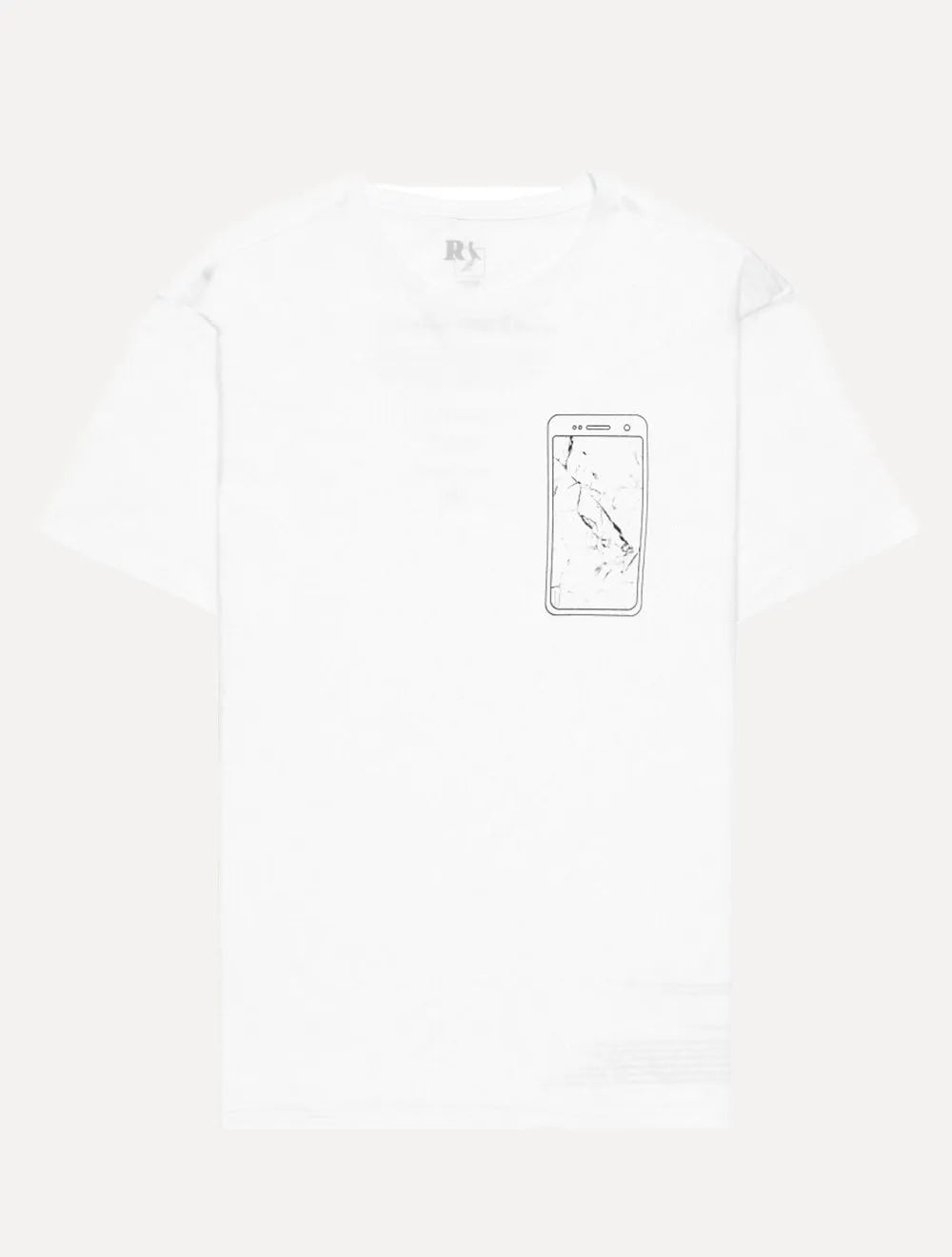 Camiseta Reserva Masculina Mirror Vj Branca