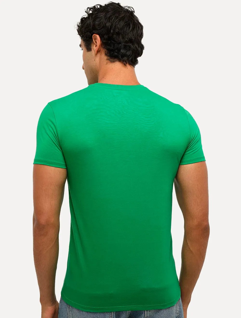 Camiseta Lacoste Masculina Jersey Pima Cotton Verde