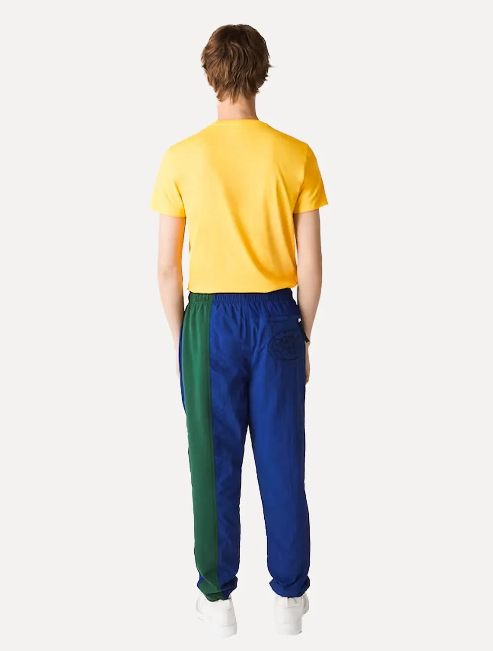 Camiseta Lacoste Masculina Jersey Pima Cotton Giallo Amarela