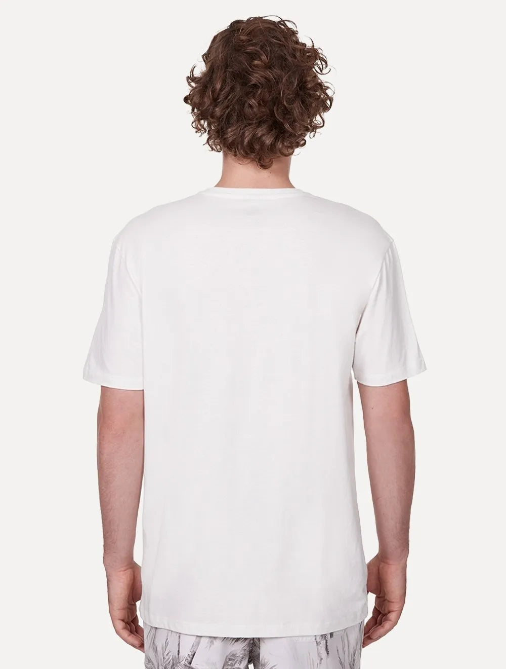 Camiseta John John Masculina Regular Sash Bryan Off-White