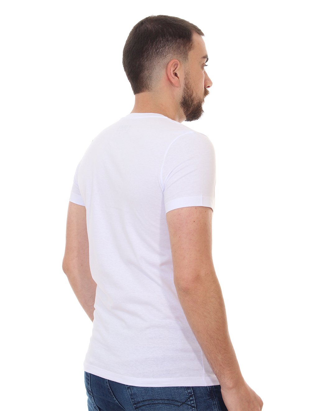 Camiseta Sergio K Masculina Airports Branca