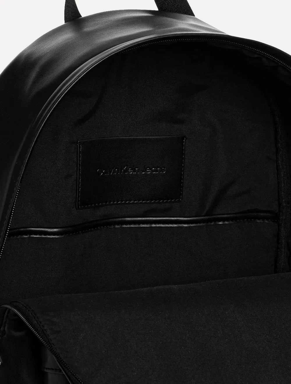 Mochila Calvin Klein Masculina Front Re Issue Logo Preta