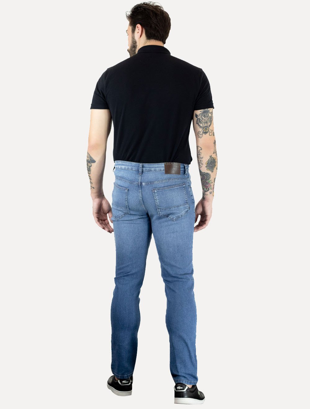 Calça Aramis Jeans Masculina Slim Esp Blue Intense Azul
