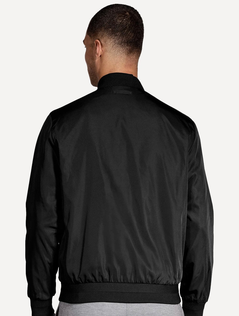 Jaqueta Aramis Masculina Nylon Bomber Liquid Repeller Preta