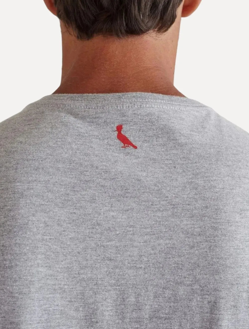 Camiseta Reserva Masculina Basic Color Nevoa Cinza Mescla