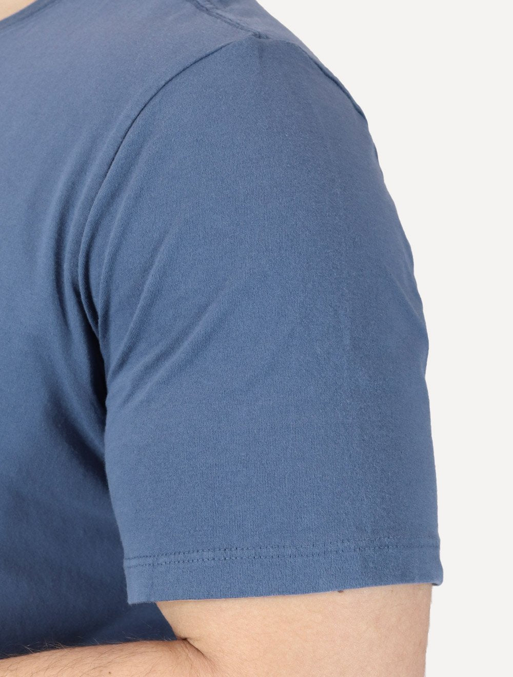 Camiseta Von der Volke Masculina Origineel Lettering Azul Escuro