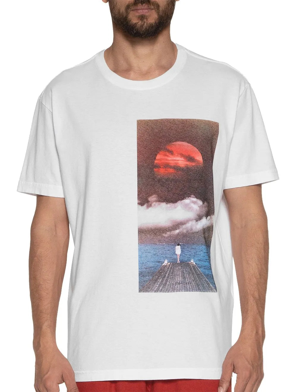 Camiseta Osklen Masculina Regular Stone Bridge Branca