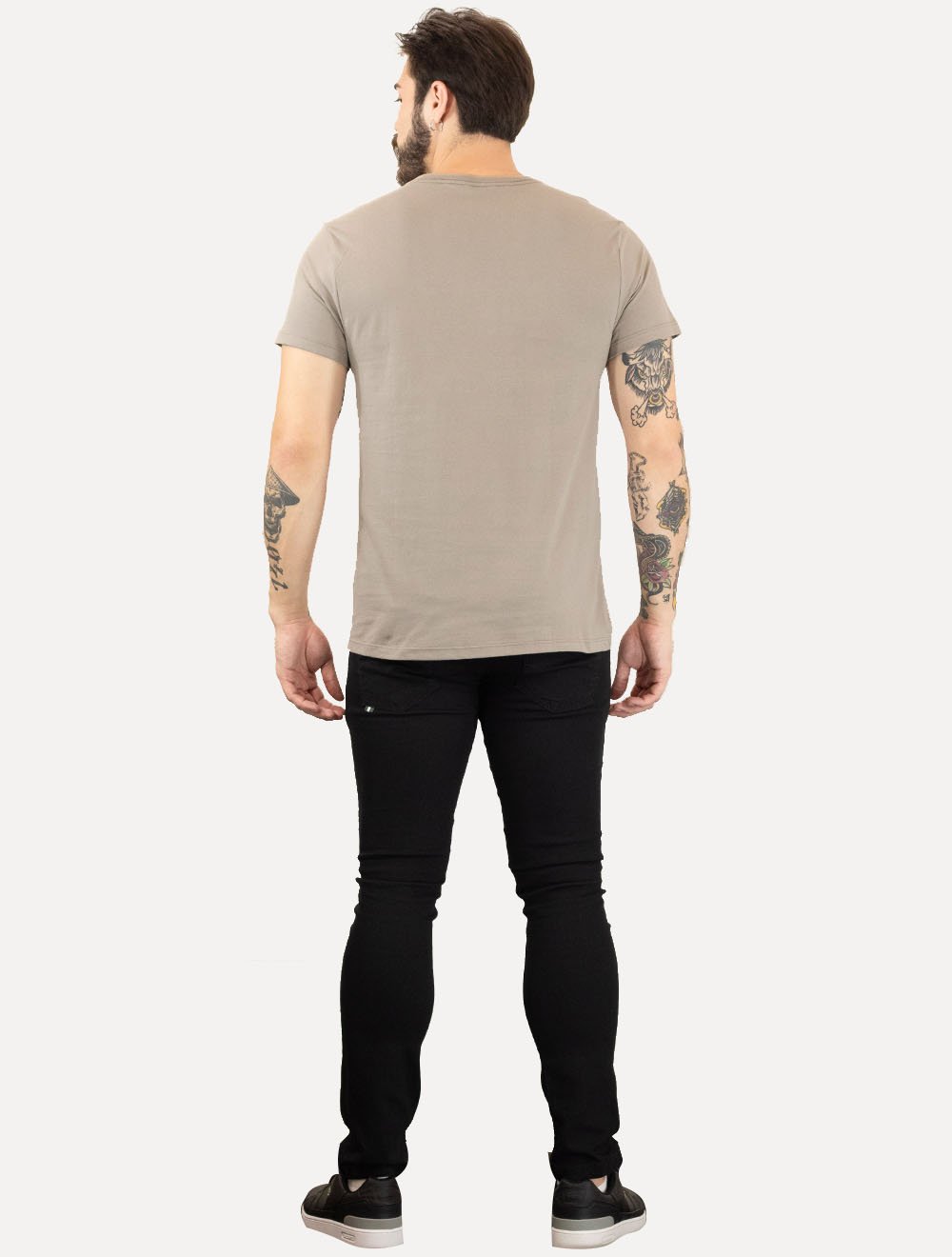Camiseta Reserva Masculina Basic Navy Woodpecker Cinza