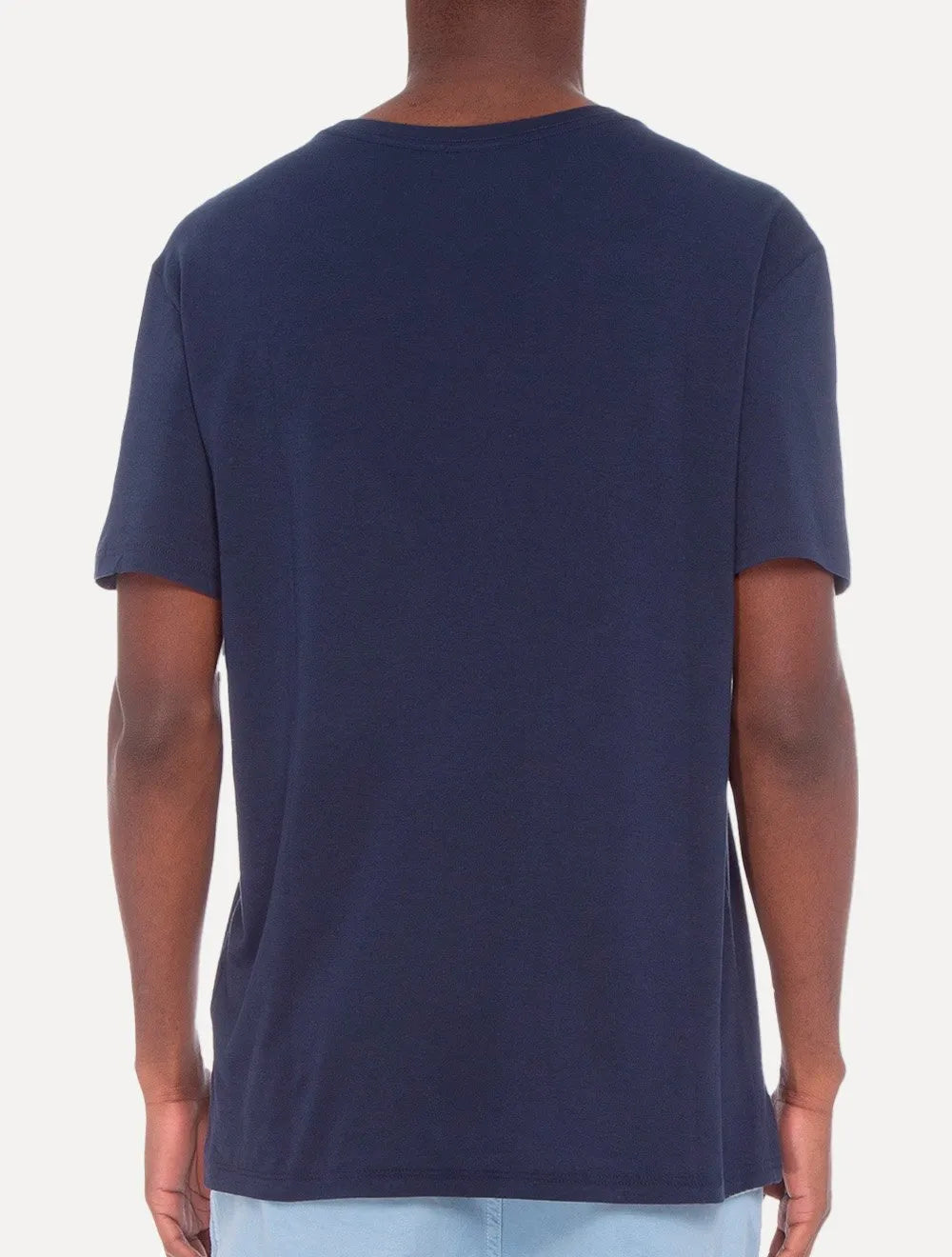 Camiseta Von der Volke Masculina Origineel Austin Azul Marinho