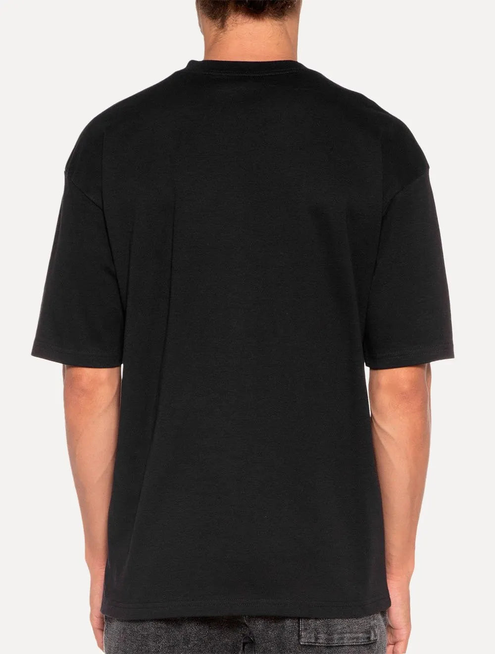 Camiseta Von der Volke Masculina Origineel Pocket Army Flame Preta