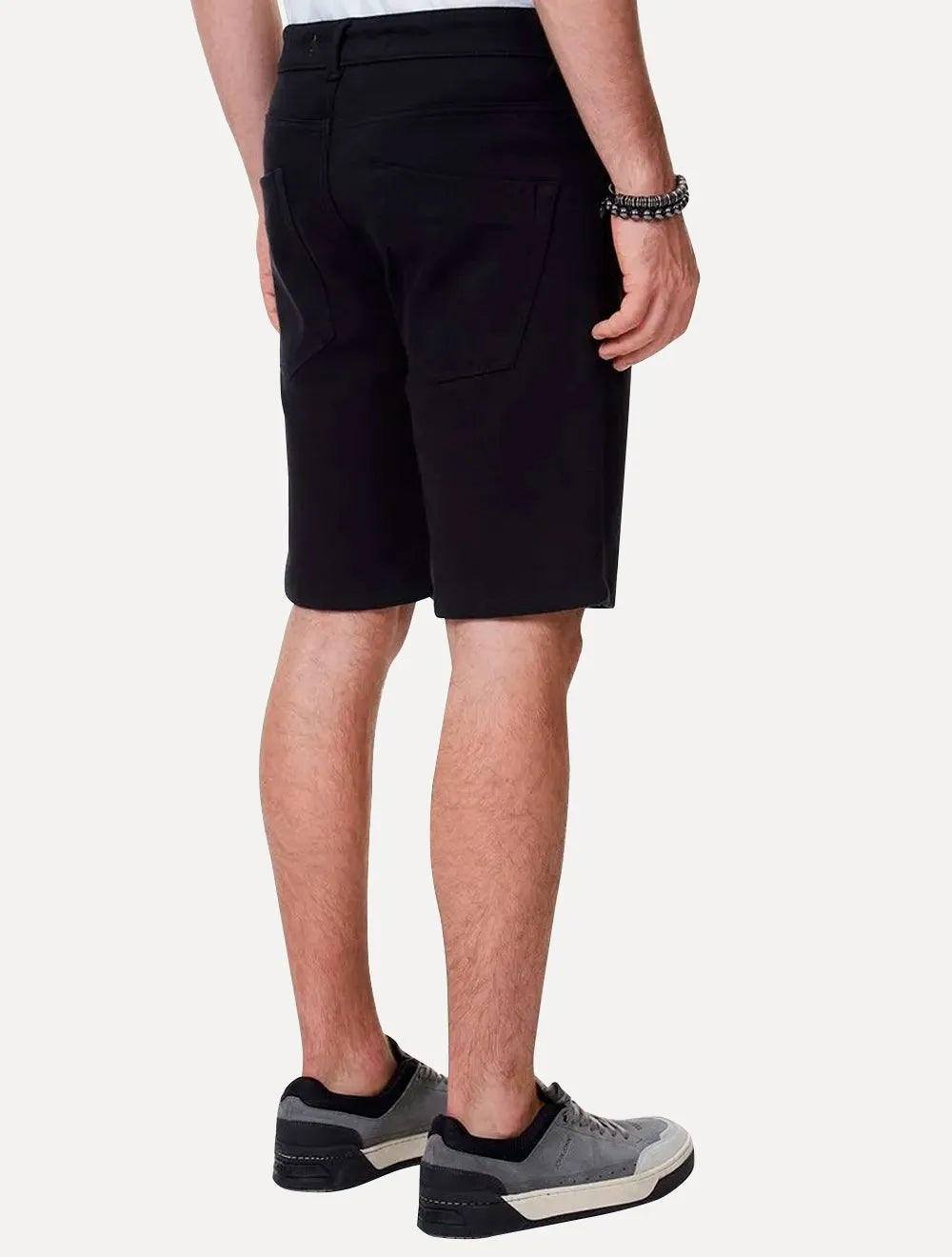 Bermuda John John Sarja Masculina Slim Olympia Preta